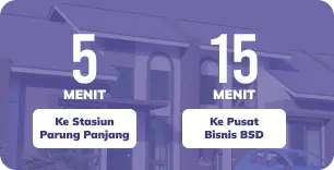 akses perumahan amara parung panjang