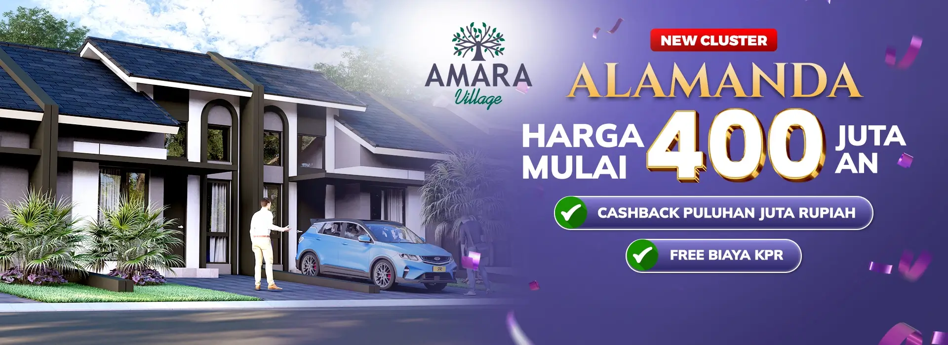 Cluster Alamanda Amara Village Parung panjang